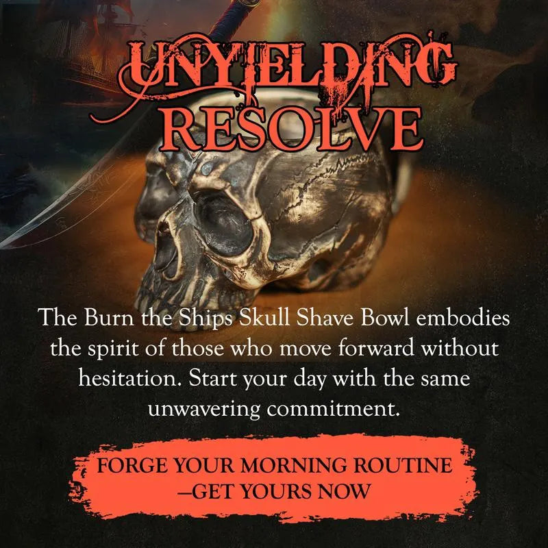 🔥Last 4 hours Sale: Save 50% - ☠️Handmade Skull Lather Bowl