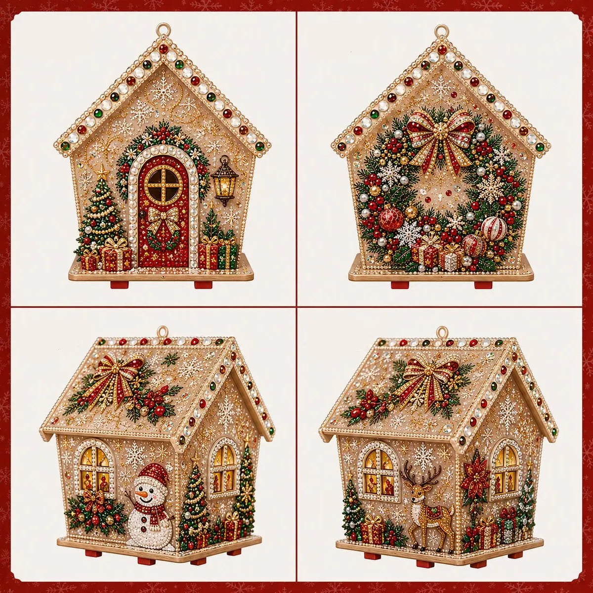 🔥HOT SALE🔥Plymagic DIY Pearl Art - Christmas Collection
