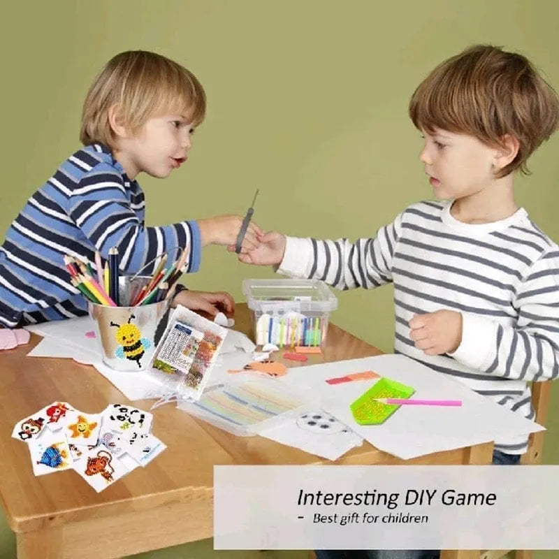 🔥Summer Hot Sale 48% OFF🔥DIY children's free stick cartoon diamond painting - Buy 3 Free Shipping