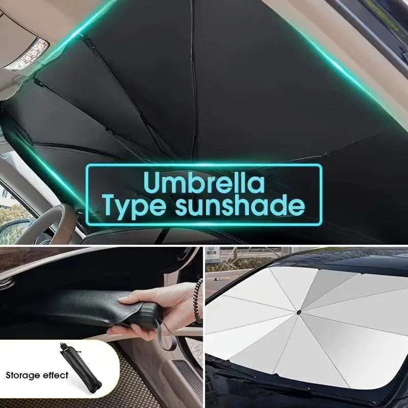 🔥HOT SALE🔥🌊2026 Summer Hot Sale-💥2026 Foldable Anti-UV Windshield Sunshade