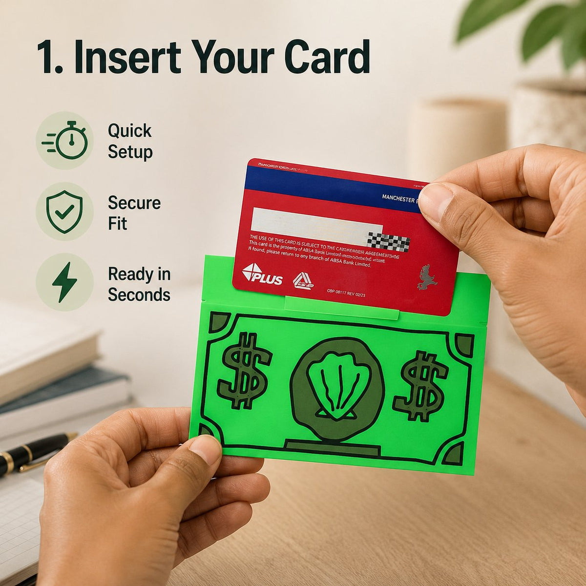🎉💸 The Hilarious Cash-Style Card Holder Everyone Will Ask About 🧽✨