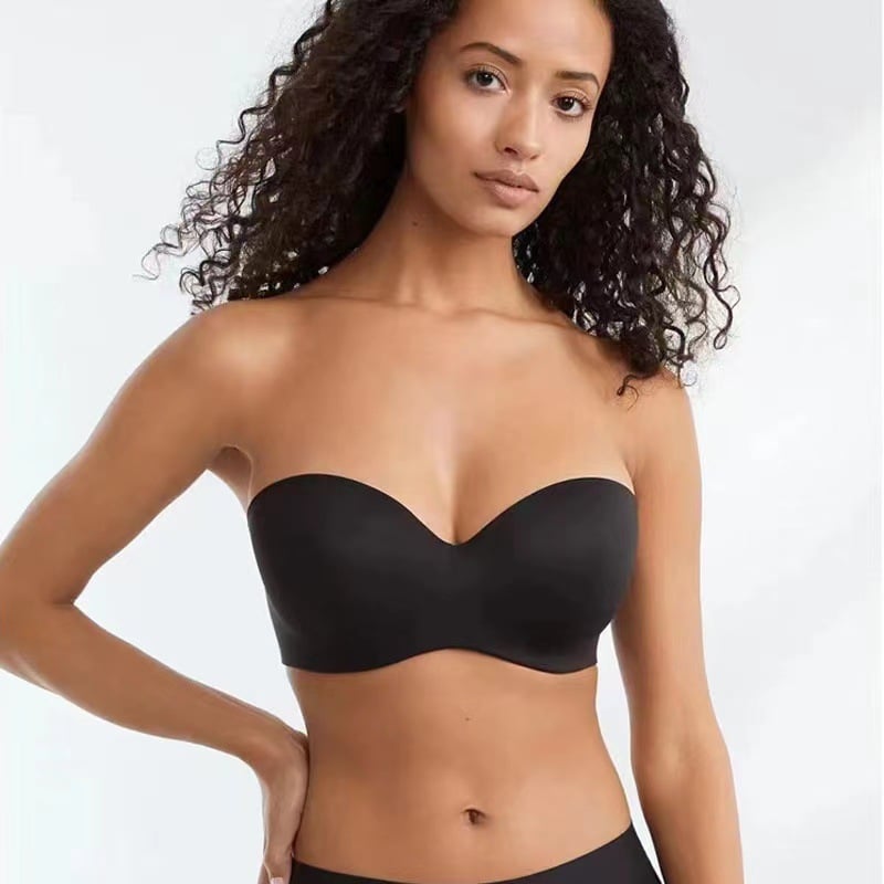 Full Support Non-Slip Convertible Bandeau Bra