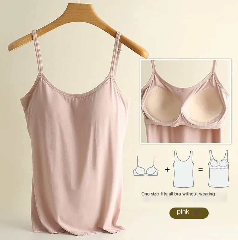 2 in 1 Tank Top + Bra