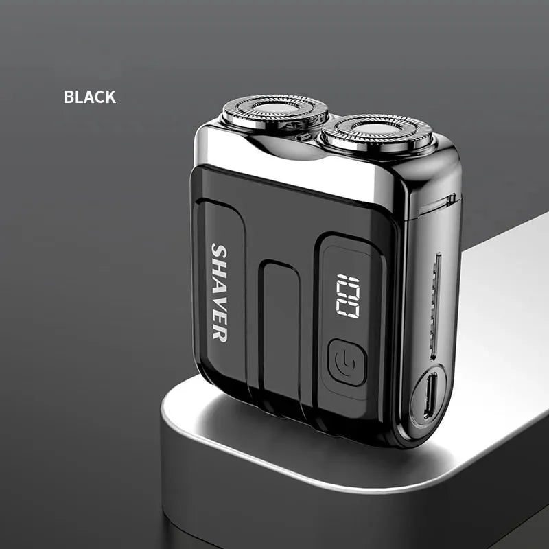 🎉🔥Portable Mini Men's Electric Shaver – Compact & rechargeable – Wet/dry use, perfect for travel or gym bag – quick and smooth shave ✨🧳