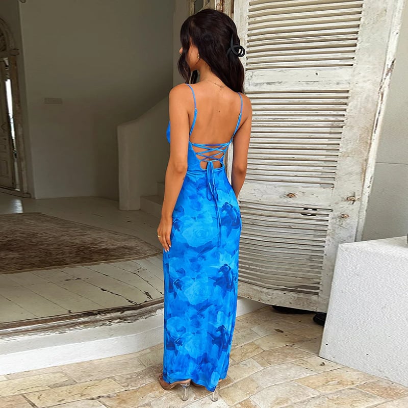 Ocean Blue MAXI Dress