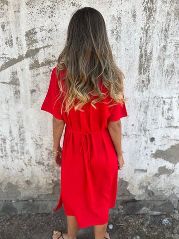 Printed Loose Midi Dress 🌸Buy 2 Free Shipping