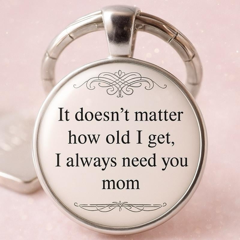 🔥Last Day 50% OFF -🎁“I Need You Mom” Keychain or Necklace
