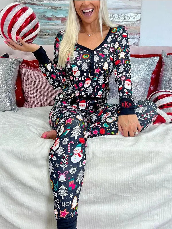 🎄Holiday Cheer Pajama Set (Buy 2 Sets Free Shipping)