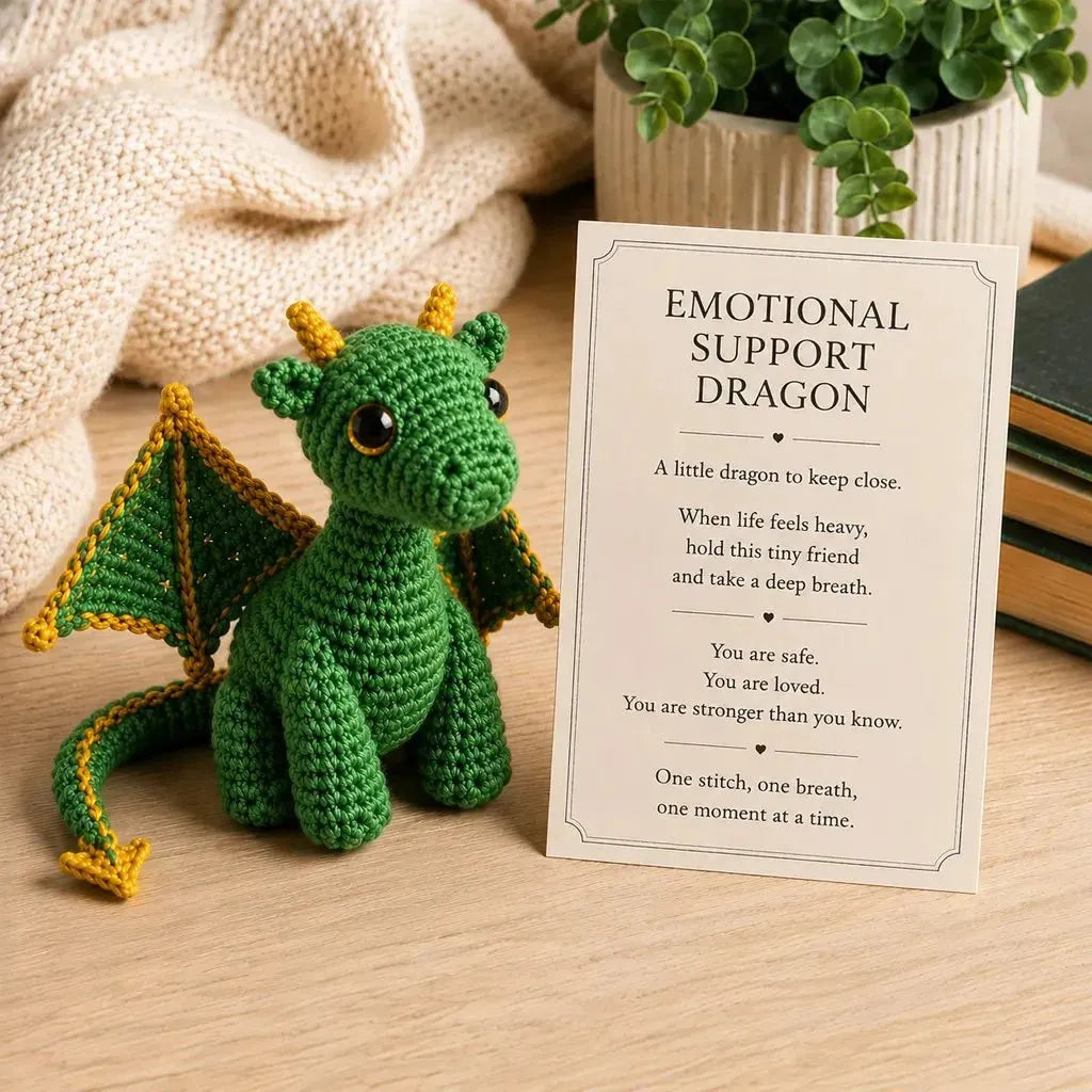 🎉🔥BUY 3 GET 1 FREE - 🐲💕Emotional Support Dragon Pocket Buddy
