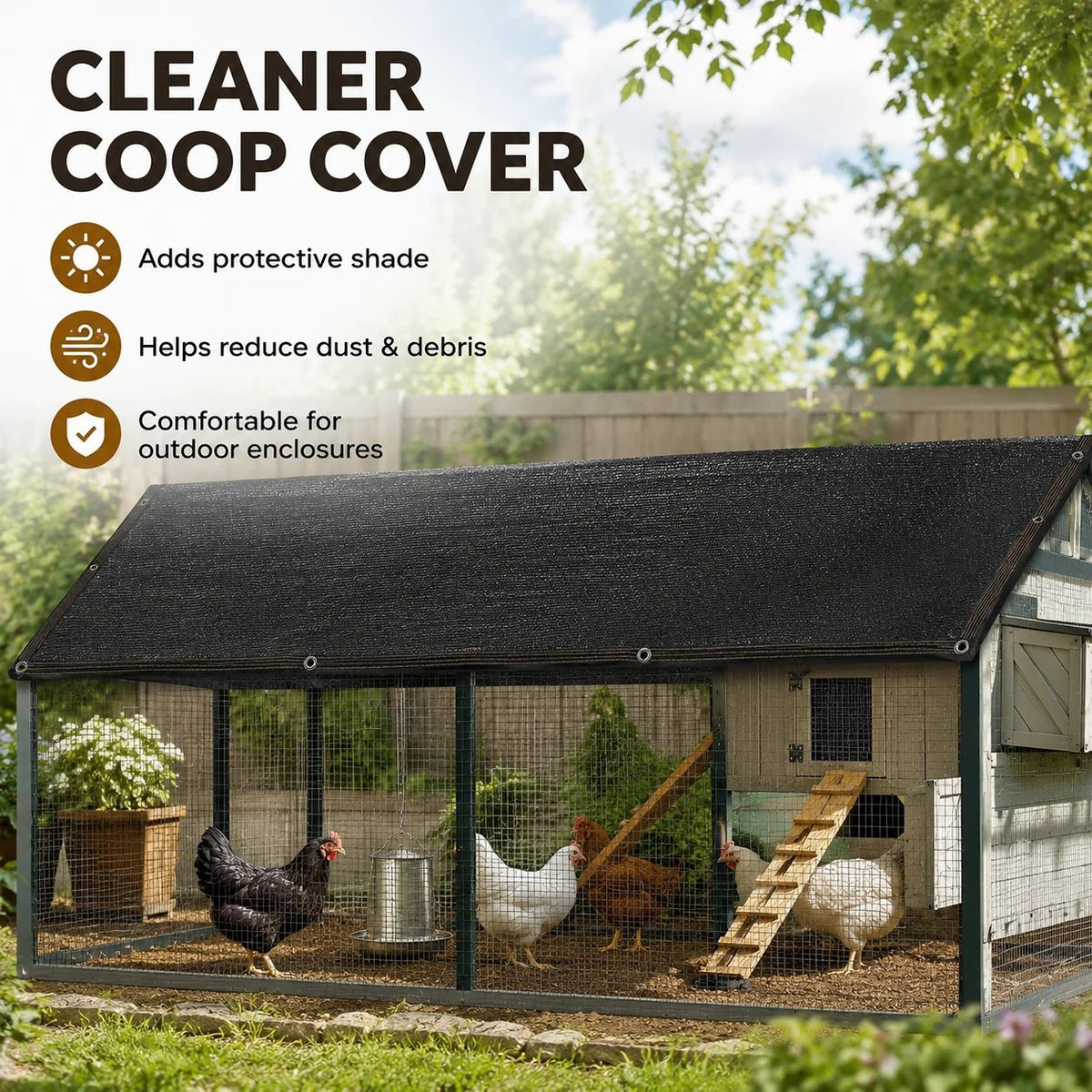 🎉 HOT SALE – Sunshade Net Blocks Up To 90% UV Rays & Keeps Outdoor Spaces Cooler All Summer Long ☀️🌿❄️