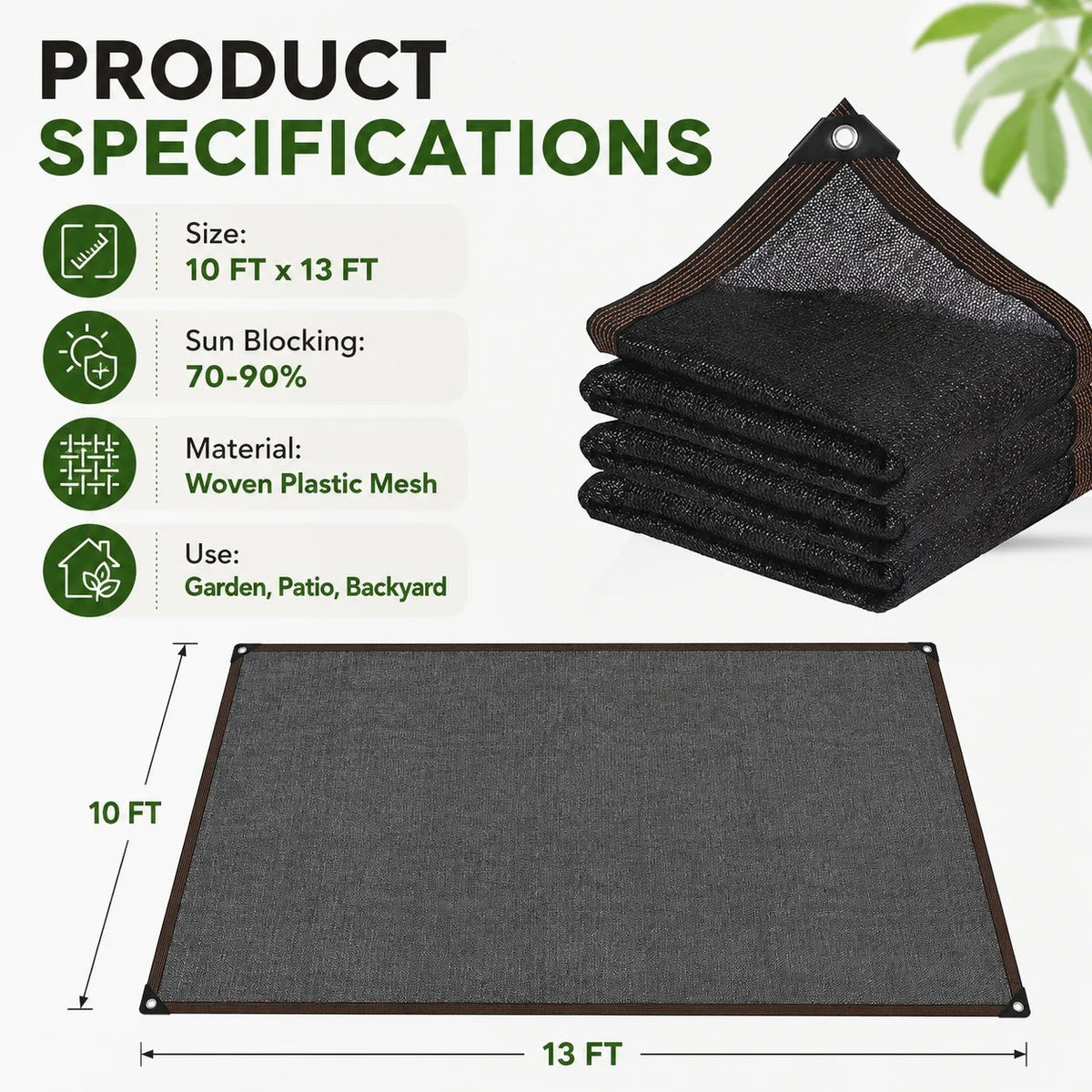 🎉 HOT SALE – Sunshade Net Blocks Up To 90% UV Rays & Keeps Outdoor Spaces Cooler All Summer Long ☀️🌿❄️