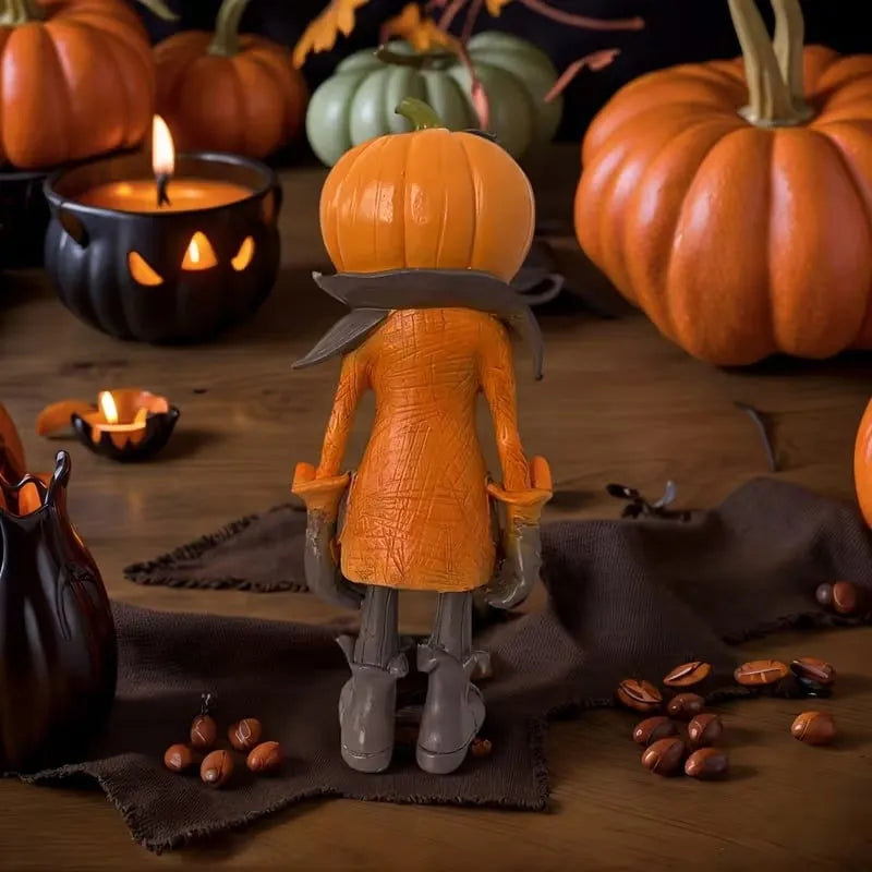 🎉🌟👻Halloween Pumpkin Man Figurine/Decoration🎃