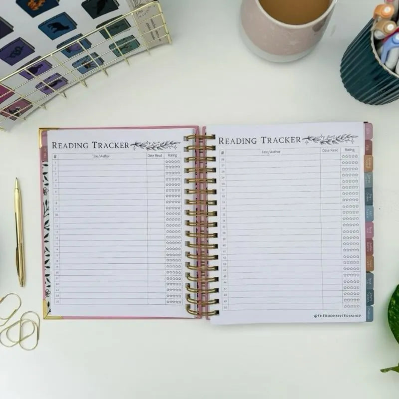 📚Reading Planner for Book Lovers(✨Hardcover)