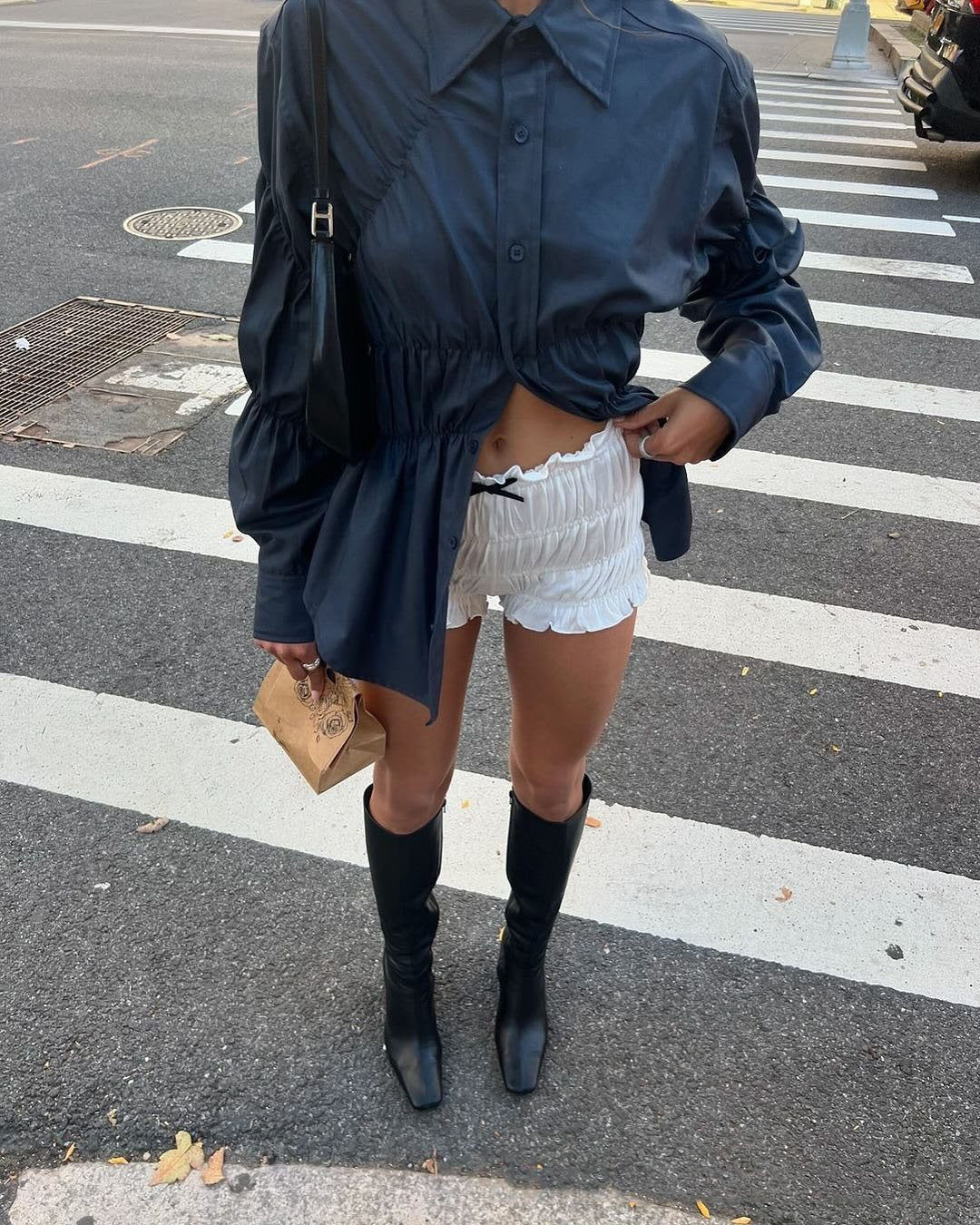 Scrunched Shirt - BUY 2 FREE SHIPPING