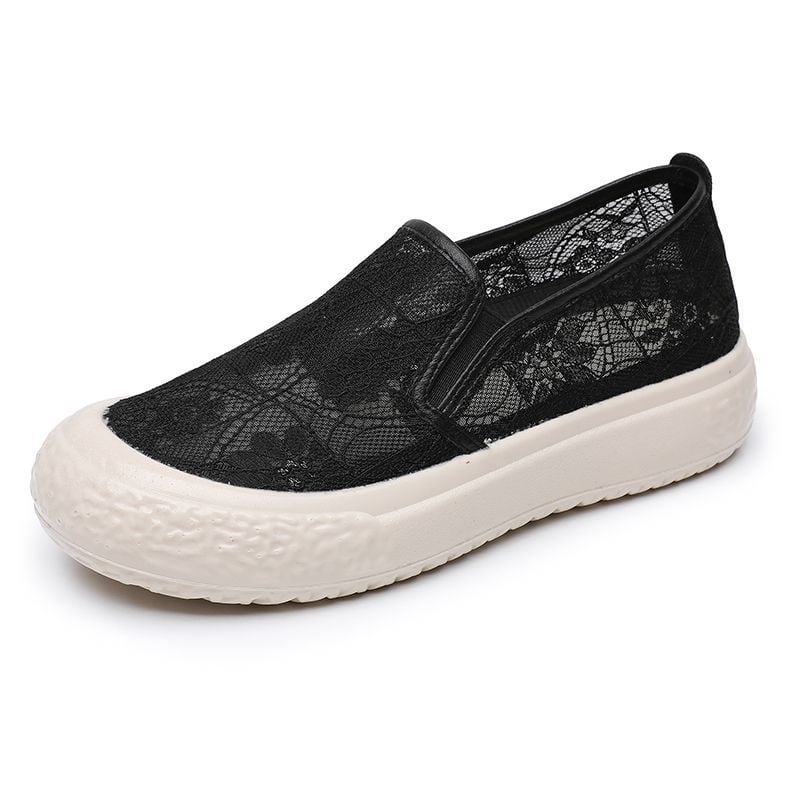 Hollow breathable thick-soled casual shoes