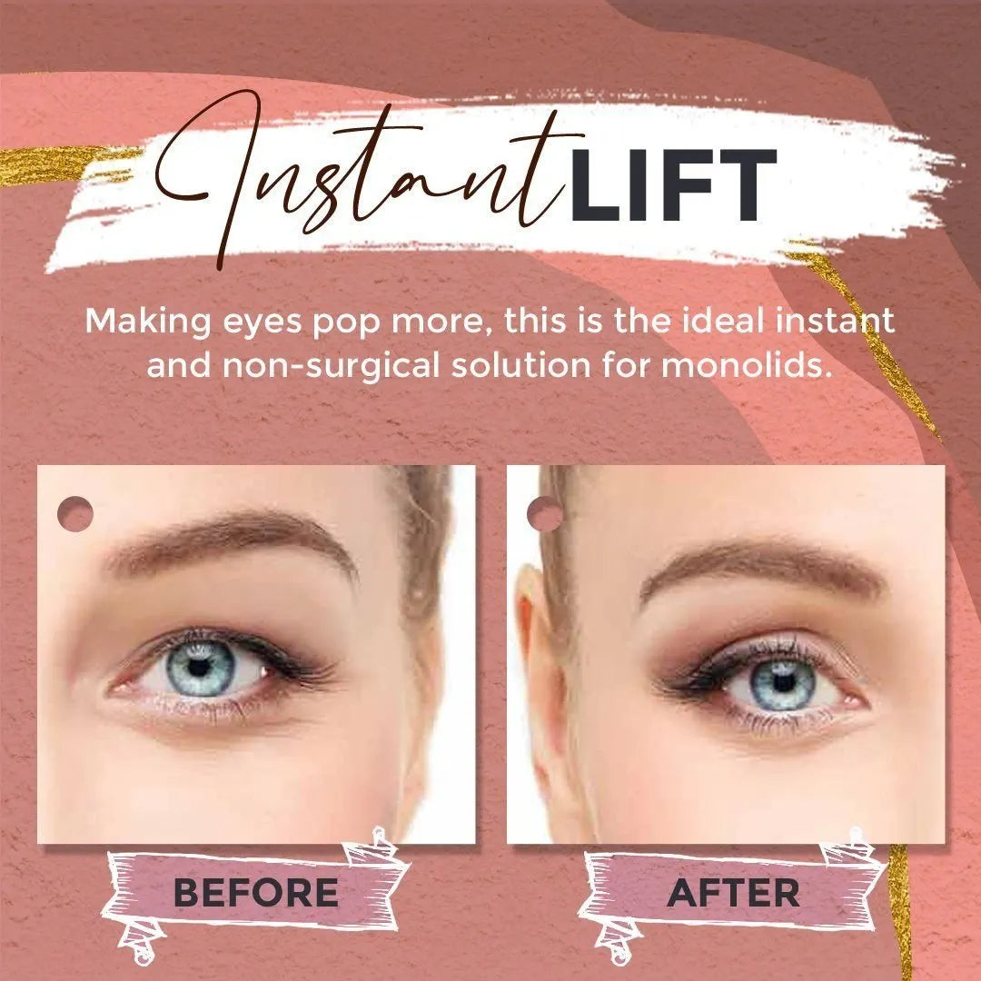BrwonTMGLUE-FREE INVISIBLE DOUBLE EYELID STICKER