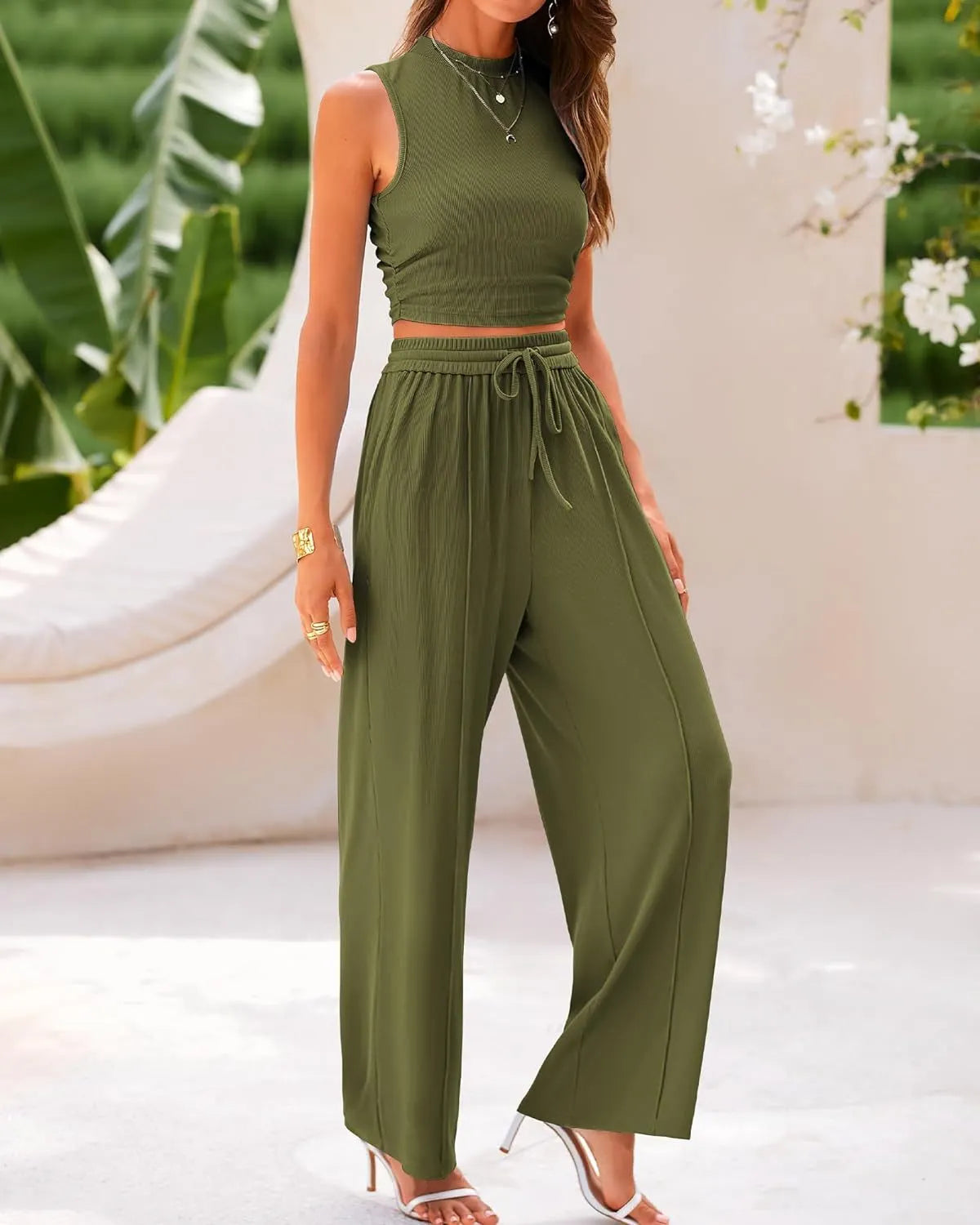 Women's Summer 2-Piece Jumpsuits