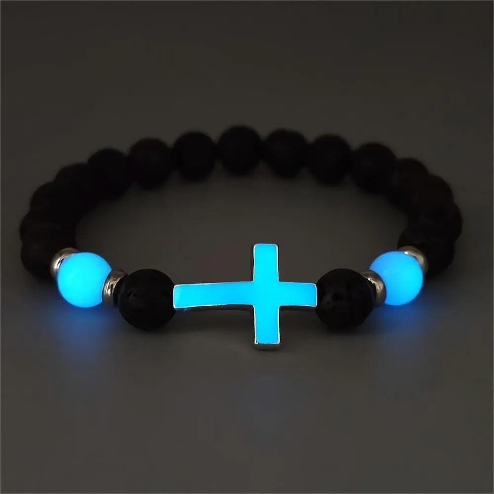 🔥Last 4 hours Sale: Save 50%-Volcanic stone luminous bracelet