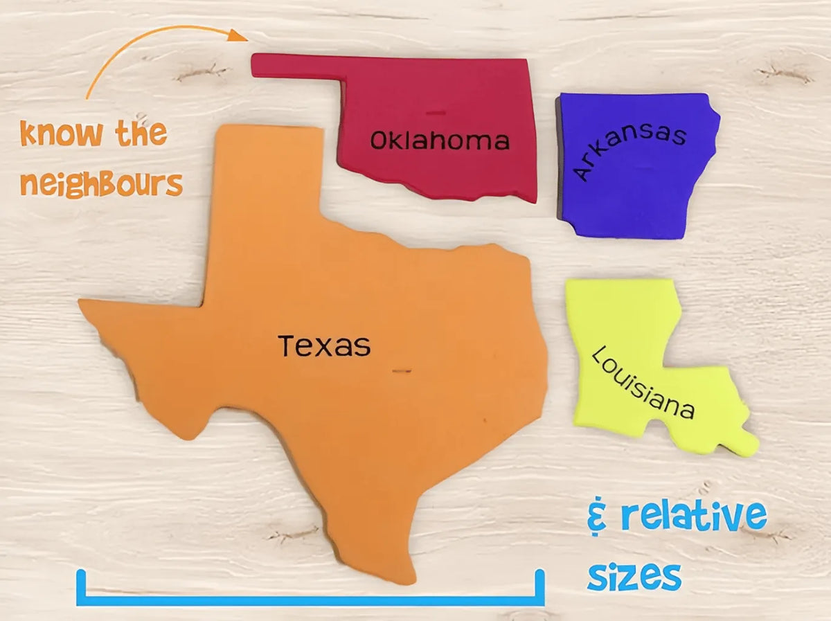 🎉🔥🌍 World Map & USA Map Puzzle Set