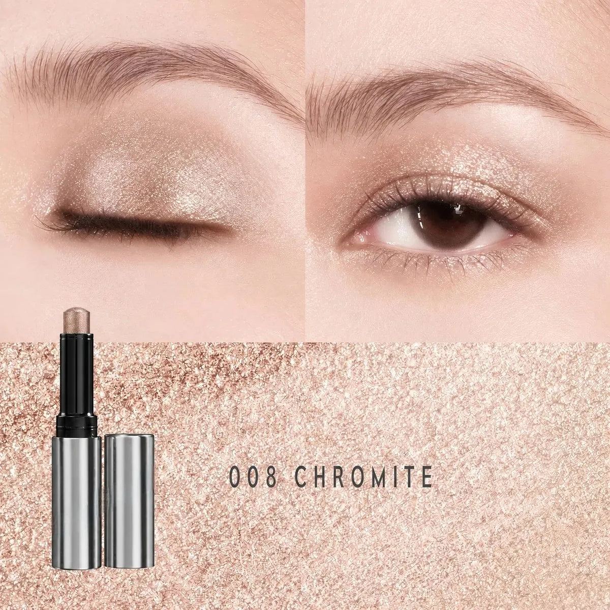 🔥 HOT SALE 🔥💧Jelly Eyeshadow Stick – Metallic Shimmer Eye Color