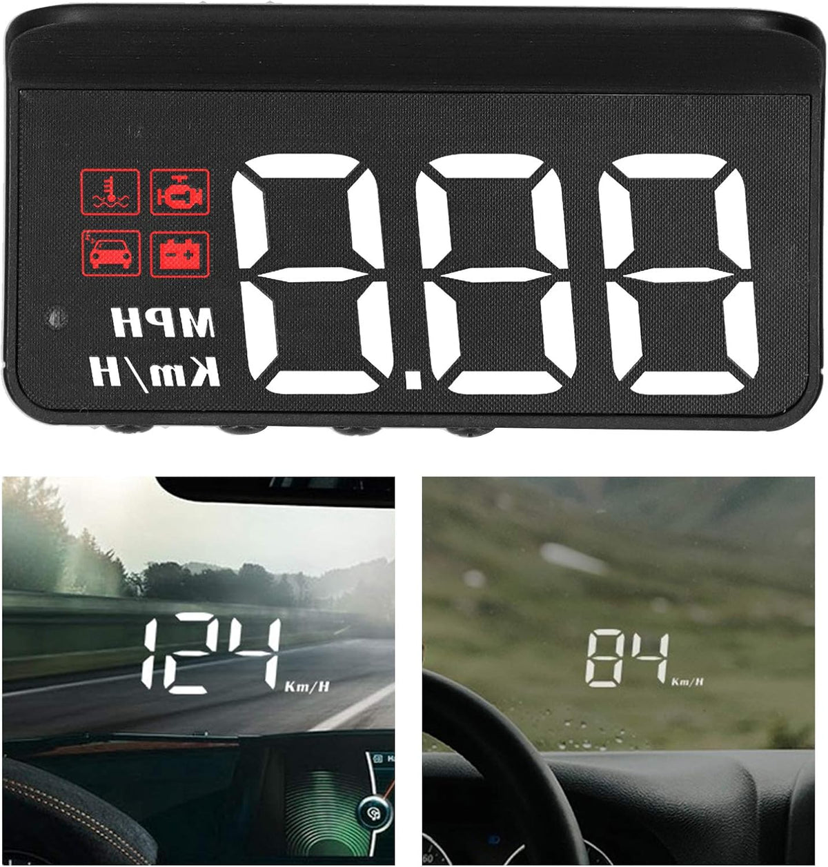 🎁New Year Hot Sale: HALF PRICE -OBD2 HUD Car Head Up Display Projector Speedometer