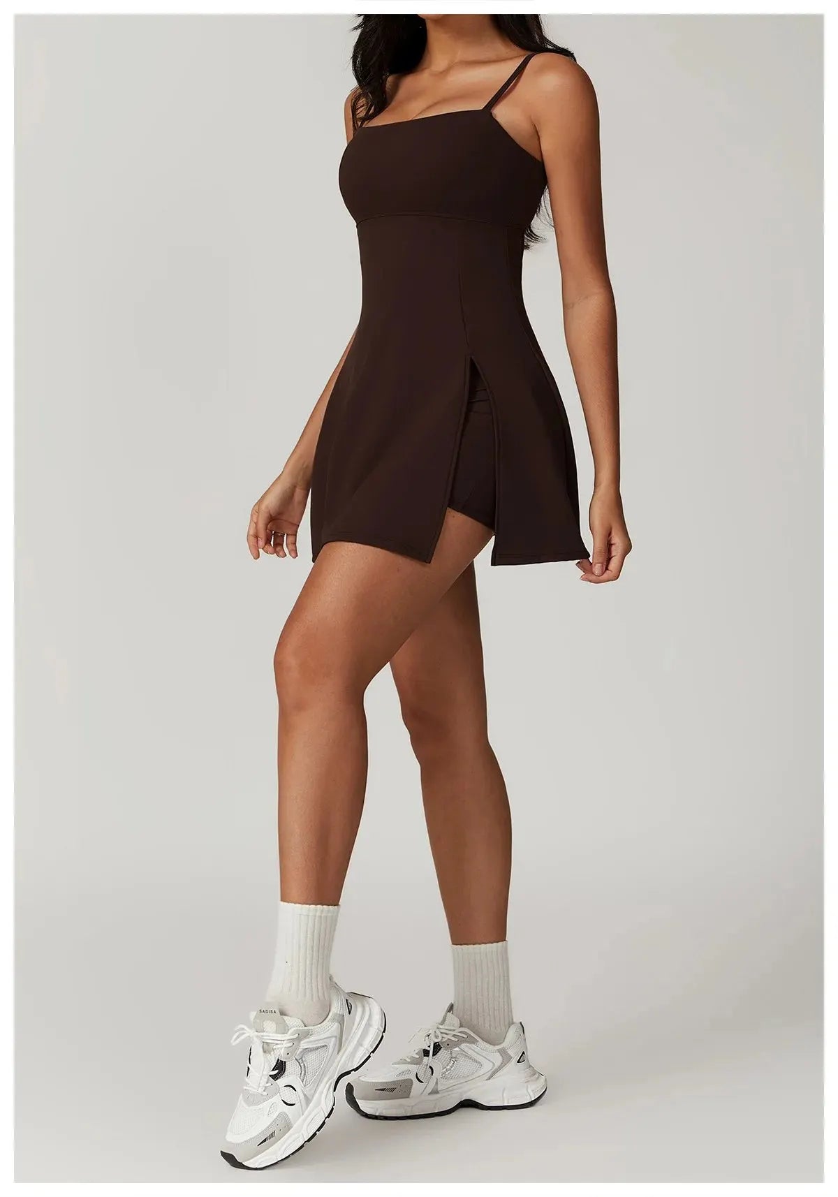 ✨[Official Brand Store]2 in 1 Split Hem Sports Dress(🔥Limited Time Discount)