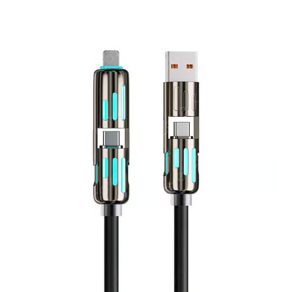 🔥 4-in-1 USB Charging Cable fast charging👍Buy 2 Free Shipping