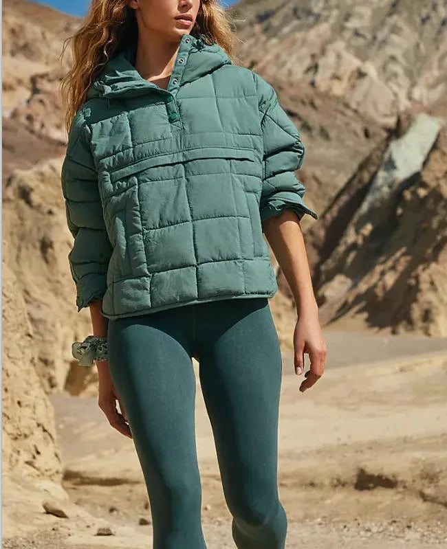 Oversized Quilted Puffer Jacket
