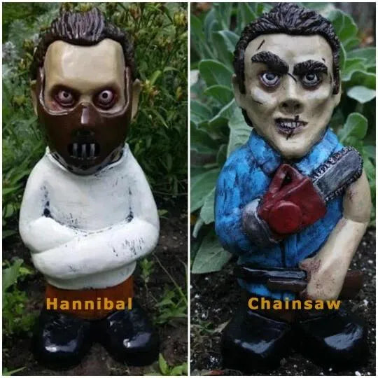 HORROR MOVIE GARDEN GNOMES KILLER