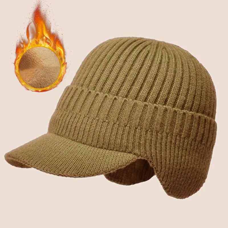Elastic Warm Ear Protection Knitted Hat☃️