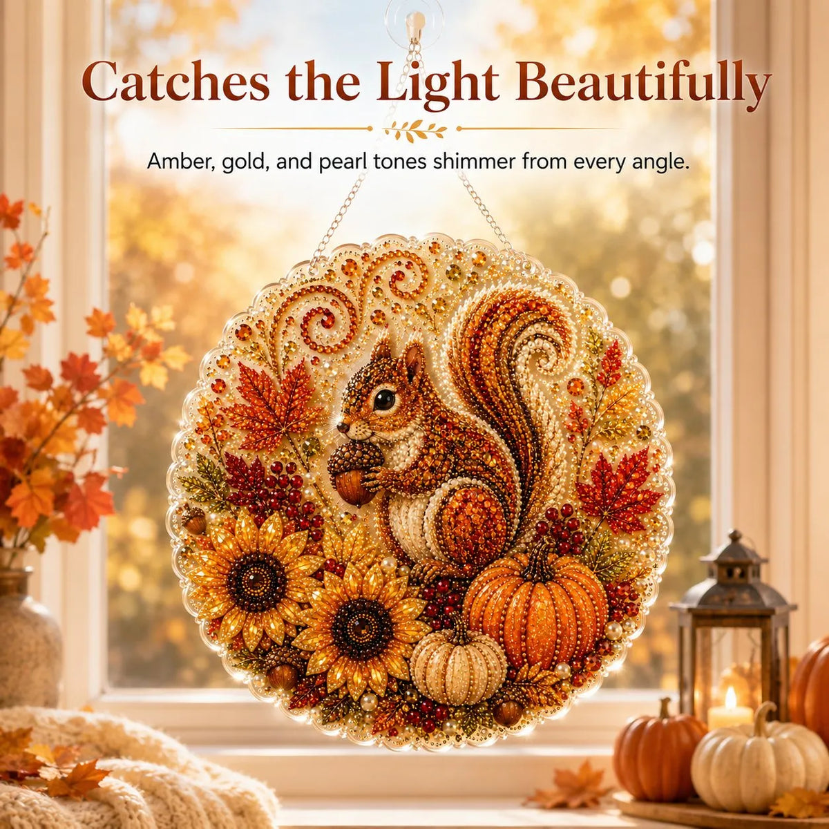 🔥Last Day 49% OFF - 🍂✨Autumn Diamond Painting Hanging Ornament(📦Buy 2 Free Shipping)