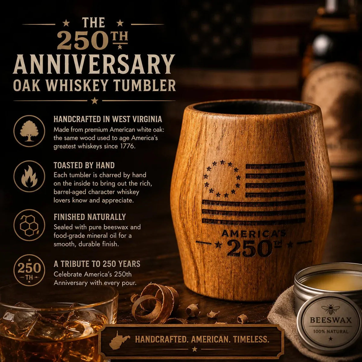 🥃🇺🇸250th Anniversary Limited Edition Tumbler