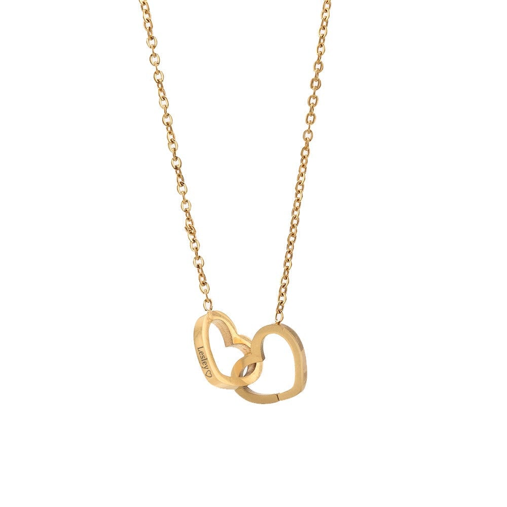 Eternal Rose Box - W/ Engraved Necklace & Simulated Rose.