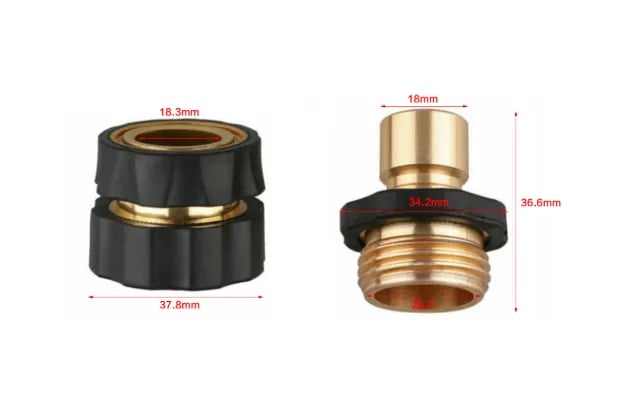🎉 ⏰ Garden Hose Quick Connector