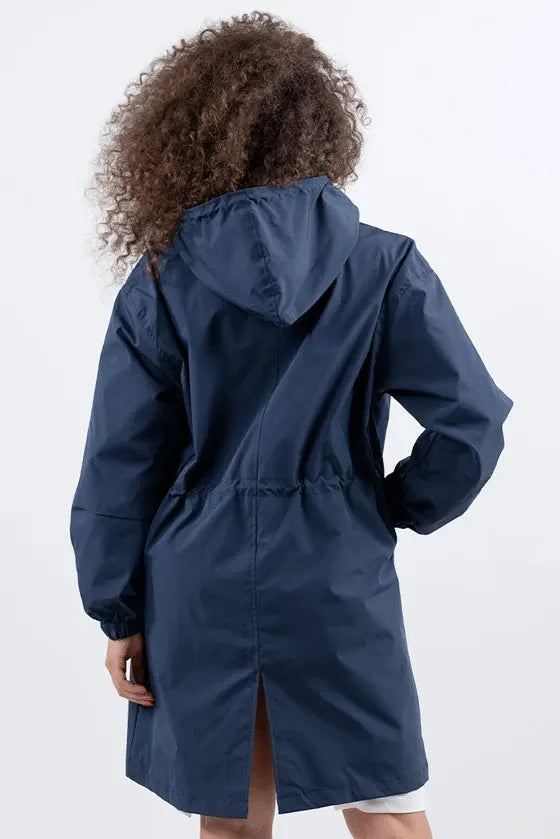 Waterproof  Oversized Hooded Windbreaker Rain Jacket