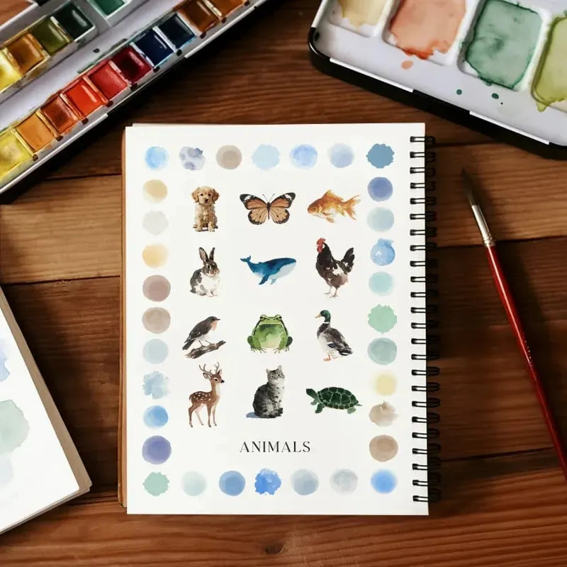 Watercolor Workbook 120 lb Recycled Paper