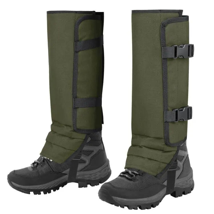 🐍🛡 Reinforced Lower Leg Protection Gaiters – 1000D Outdoor Leg Guards for Hiking & Hunting ⛰️