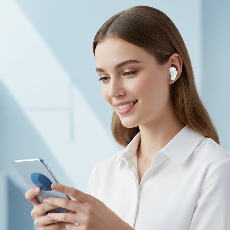 4-in-1 Wireless Earbuds with LED Case