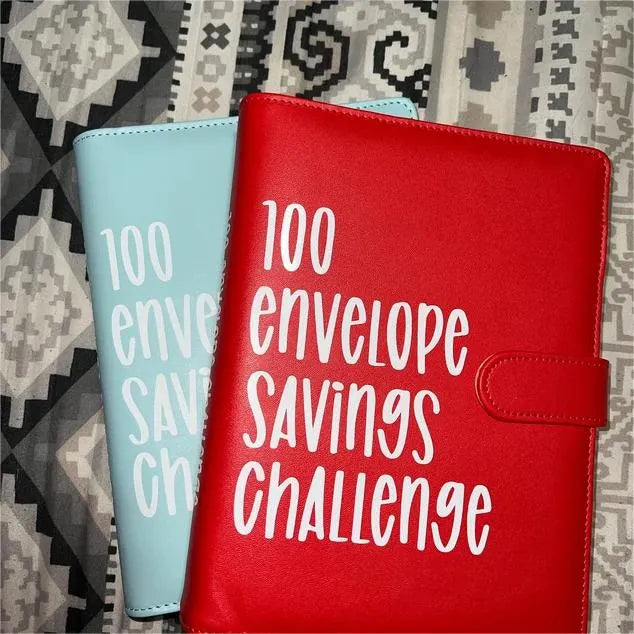 🔥LAST DAY 49% OFF - 🤑✉️100 Envelope Savings Challenge Book
