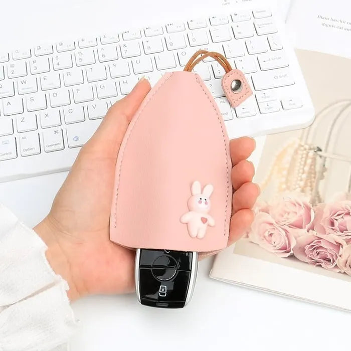 🎅Early Christmas Sale-49% OFF🔥Creative Pull-out Cute Large-capacity Car Key Case