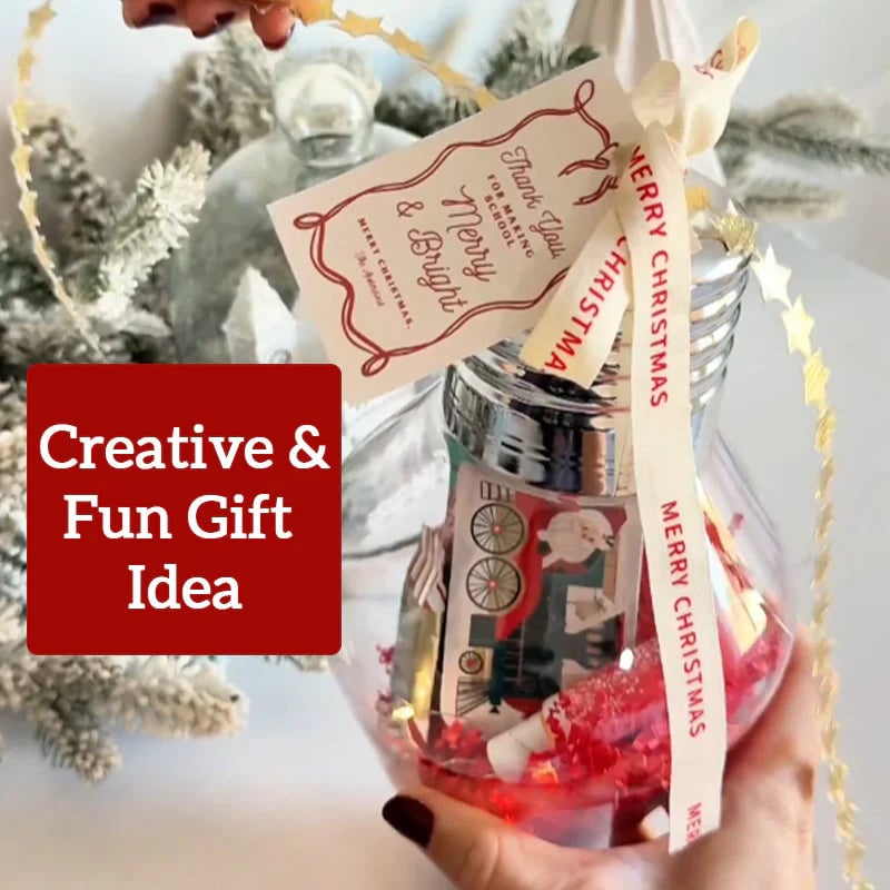 💡✨Christmas Hot Sale-Christmas Light Bulb Gift Jar
