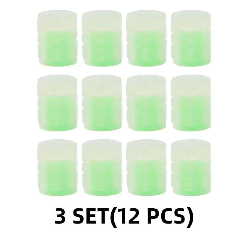UNIVERSAL FLUORESCENT CAR TIRE VALVE CAPS 4PCS✨FREE SHIPPING OVER $49.99✨