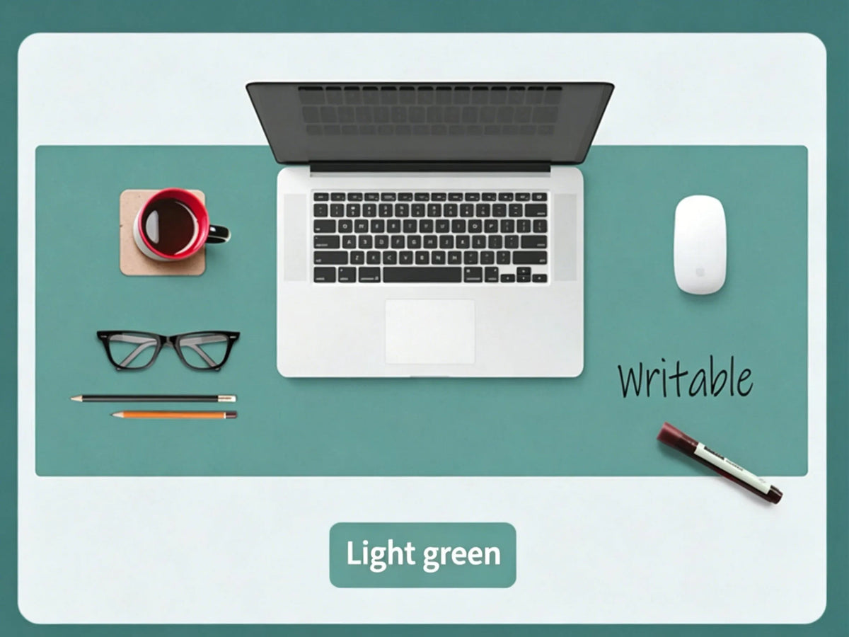 🧽🖊️ Writable Desk Pad – Reusable Erasable Mouse Pad with Waterproof Surface