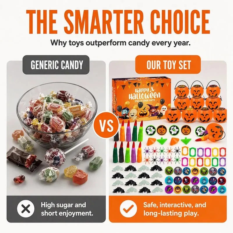 🎉🎃Halloween Toy Assortment Party Favor Set