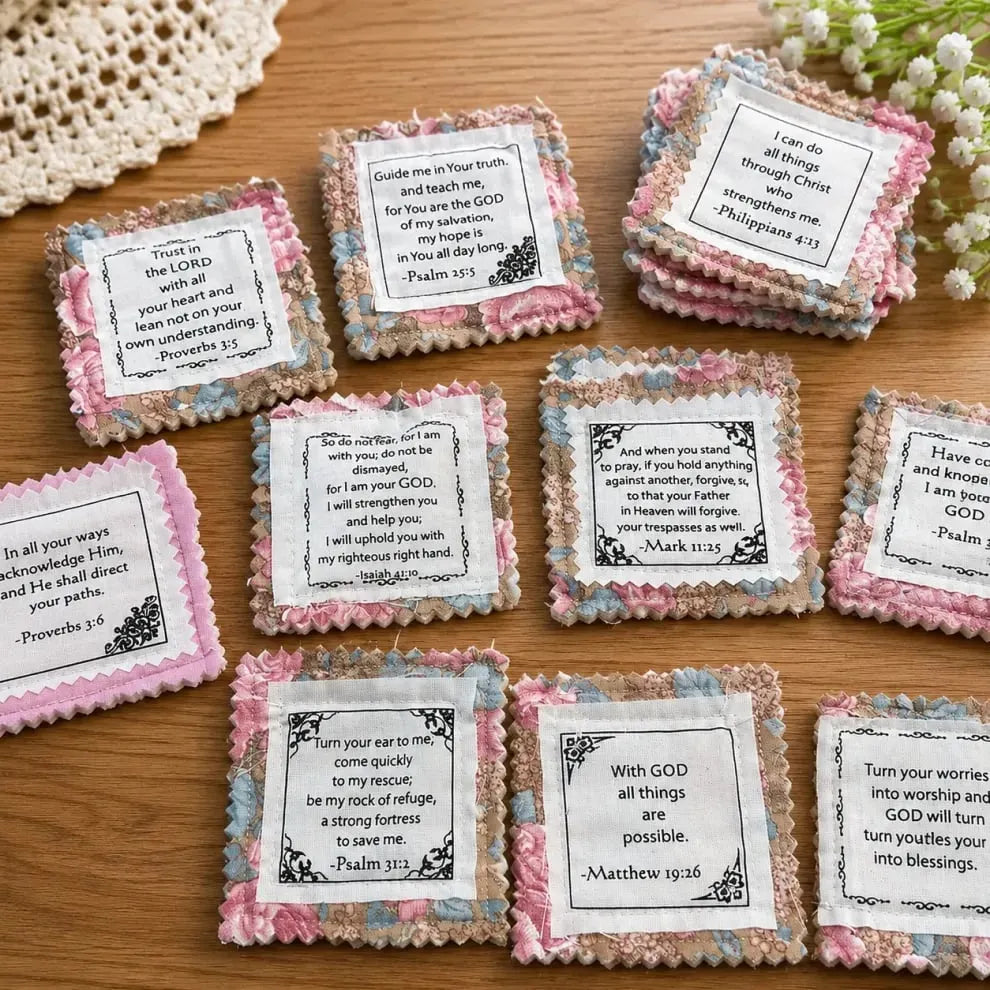 🎁Last Day 49% OFF -✝️Pocket Prayers Fabric Panel