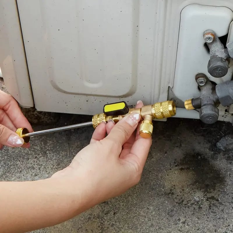 🎉 ✨Professional AC Valve Core Remover & Installer Kit