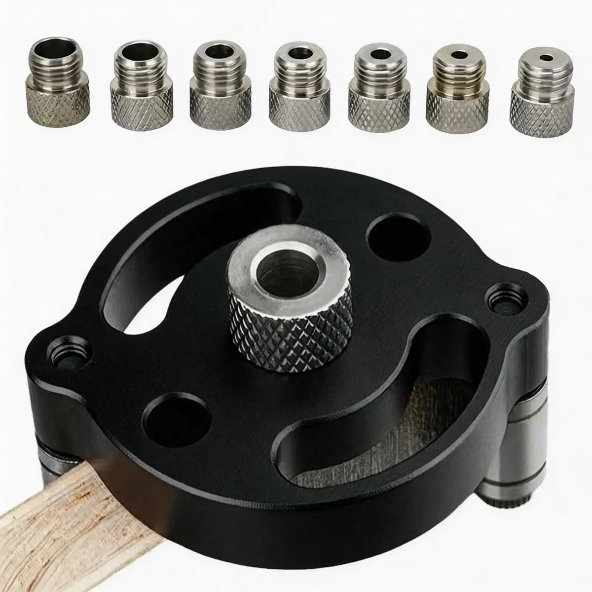 🔥HOT SALE🔥Self-Centering Doweling Jig – Precision Drill Guide for Flawless Woodworking Joints