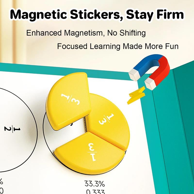 🎉📚🧲Magnetic Fraction Demonstration Book