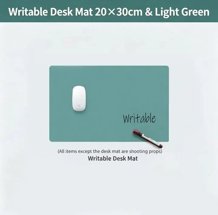 🧽🖊️ Writable Desk Pad – Reusable Erasable Mouse Pad with Waterproof Surface