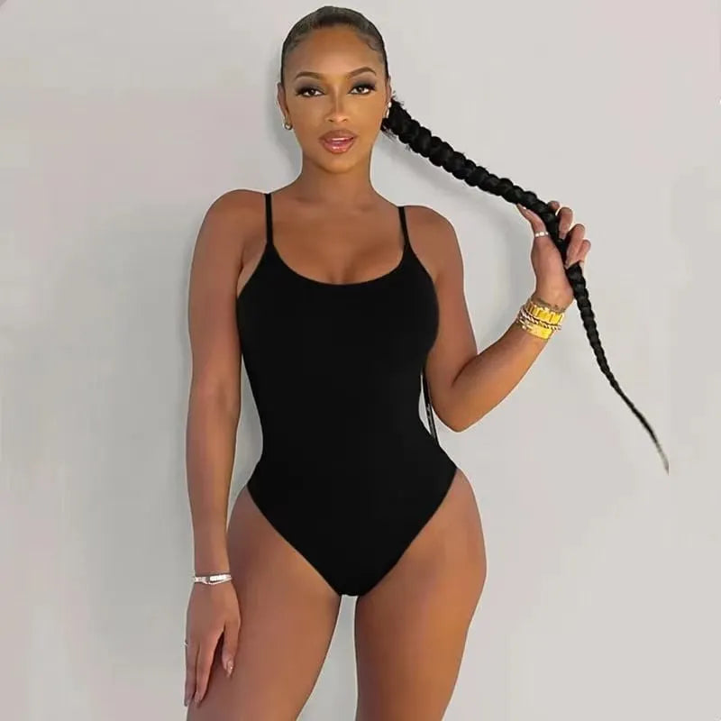 Strappy Backless Drawstring Body Swimsuit 👙Buy 2 Free Shipping